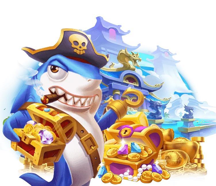 Game Bắn Cá Thần Tài 999ok với hình ảnh vị thần tài và cá vàng